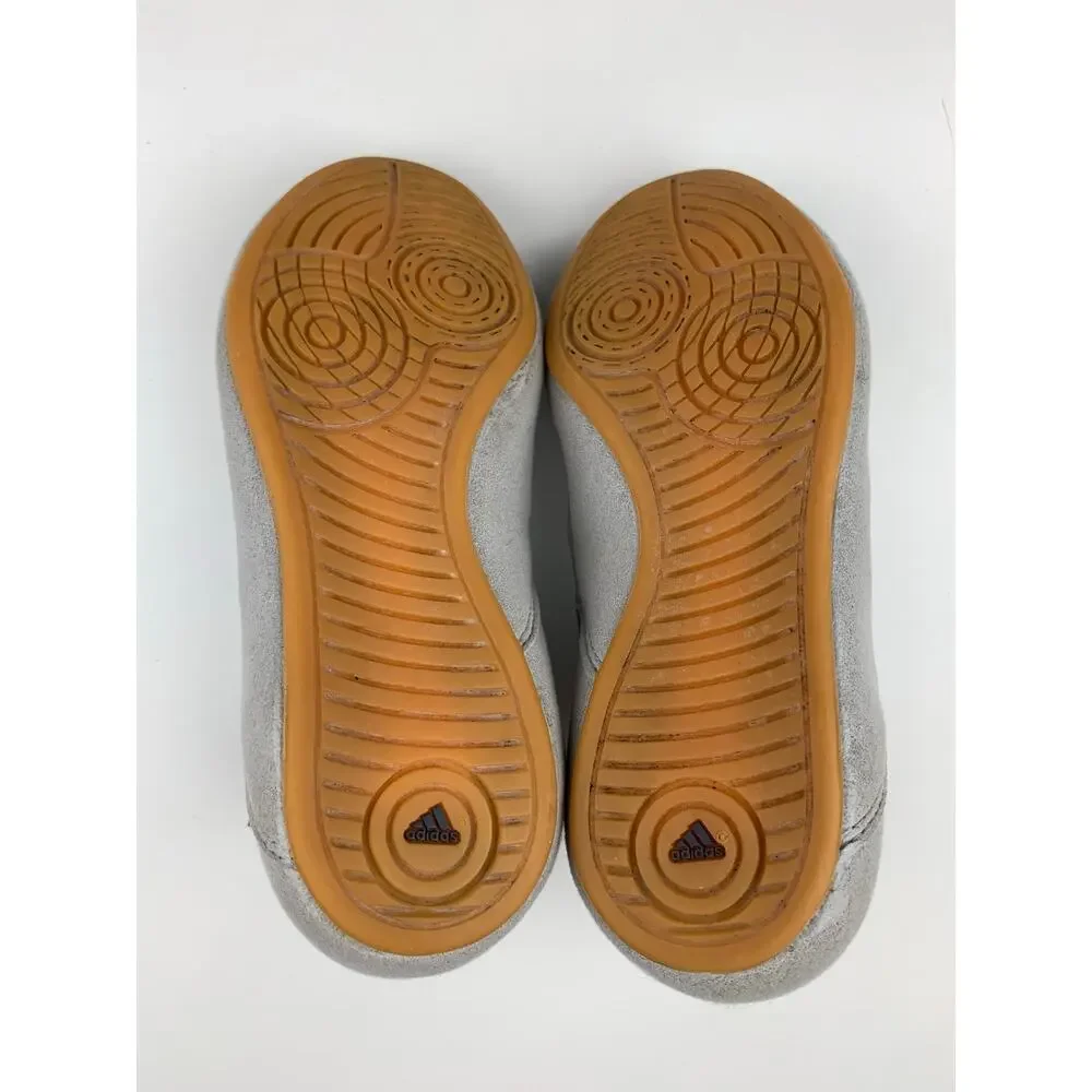 Adidas Youth HVC 2 Wrestling Shoes Grey Lace Up Strap AC7503 Boys Kids 13